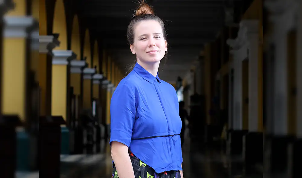 Pamela Rodriguez, autora del libro ‘Desmadre’. Foto: Antonio Melgarejo/La República Pamela Rodriguez, autora del libro ‘Desmadre’. Foto: Antonio Melgarejo/La República