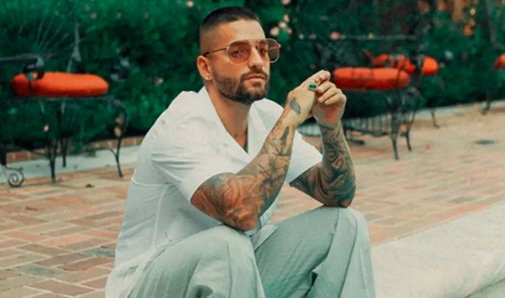 Maluma sorprendió a sus seguidores con una fotografía al lado de su ahijado, el primogénito recién nacido de Luis Fernanda W y Pipe Bueno. Foto: @maluma Instagram