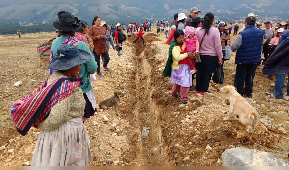 Comuneros de Huamanmarca se oponen a construcción de planta de tratamiento de residuos sólidos [FOTOS]