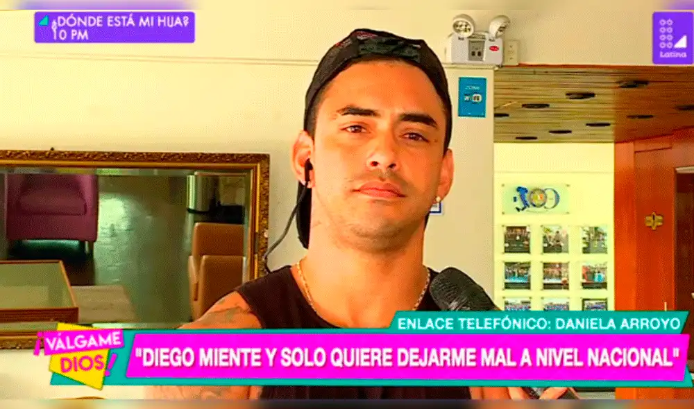 Daniela Arroyo arremetió contra Diego Chávarri durante programa en vivo [VIDEOS]