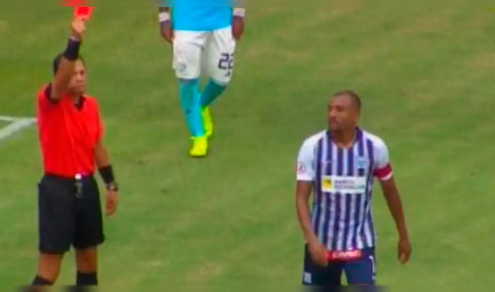 Polémica por la expulsión de 'Cachito' Ramírez al final del duelo ante Sporting Cristal [VIDEO]