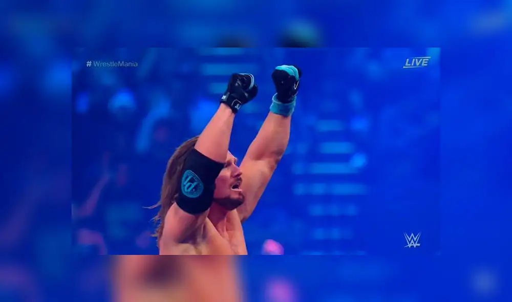 WrestleMania 34: AJ Styles vence a Shinsuke Nakamura y retiene el campeonato de la WWE [VIDEO]