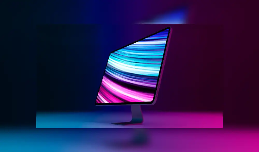 Un nuevo modelo rediseñado de iMac.