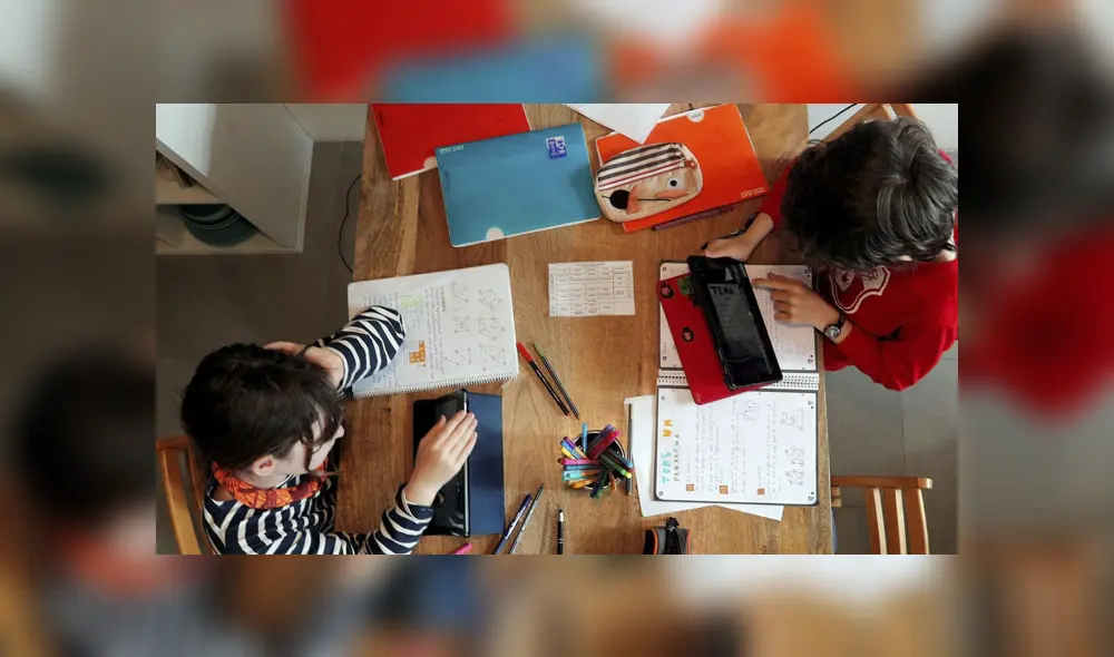 La educación en tiempos de coronavirus podría ser amenazada. Foto: EFE/referencial