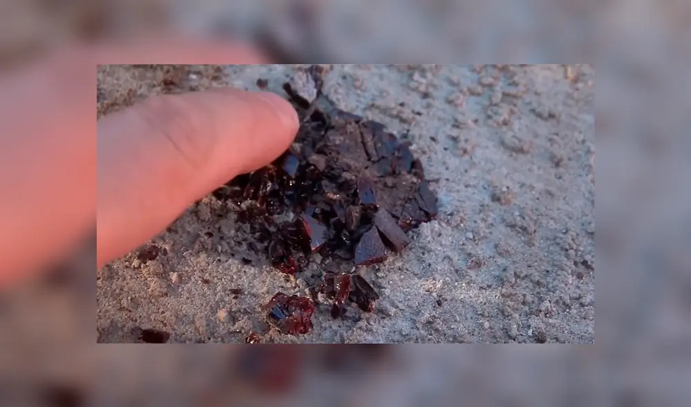 Un youtuber realizó un experimento con lava que dejó atónitas a miles de personas en redes sociales.