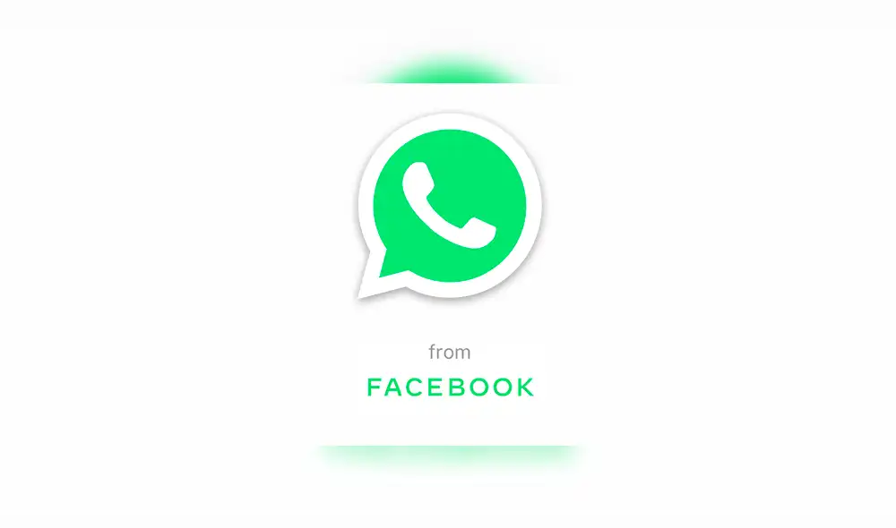 WhatsApp actualiza su interfaz con nuevo logotipo de Facebook.