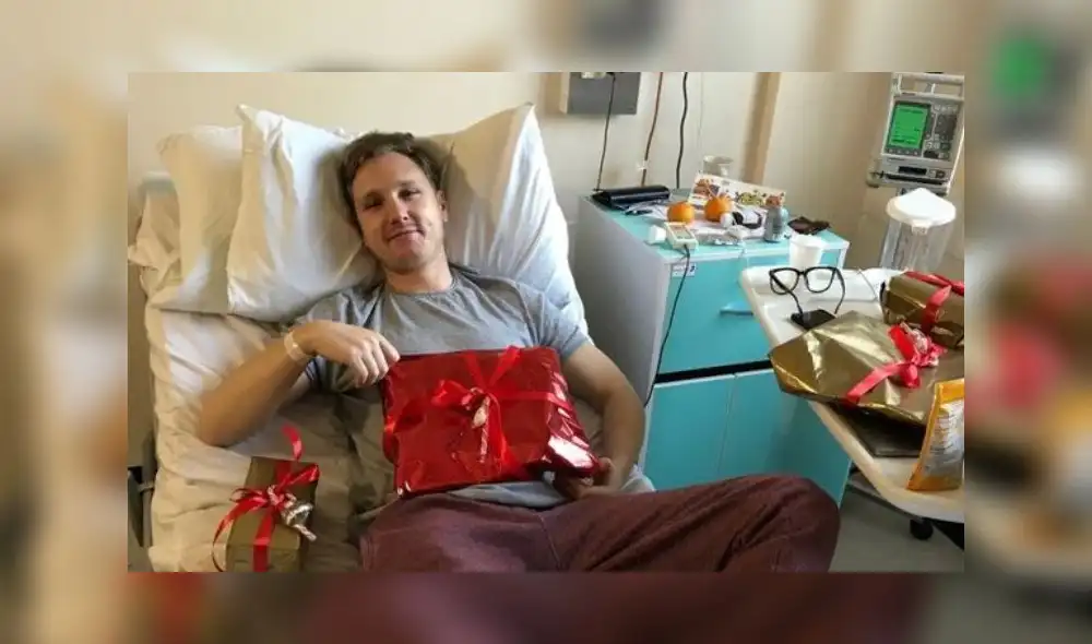 James Michael, de 32 años, pasó tres meses en el hospital. Foto: Difusión. James Michael, de 32 años, pasó tres meses en el hospital. Foto: Difusión.