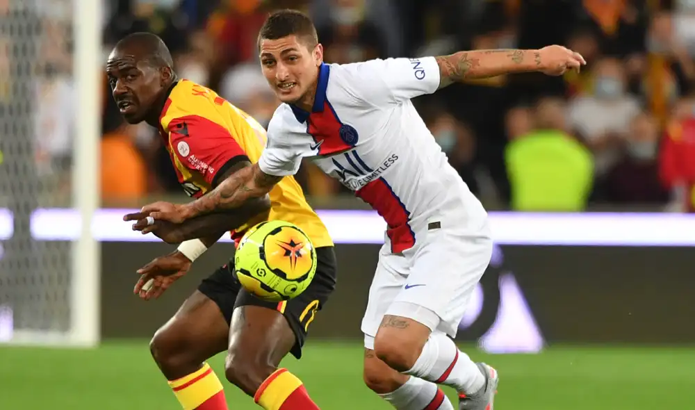 PSG vs. Lens por la Ligue 1. (Créditos: AFP)