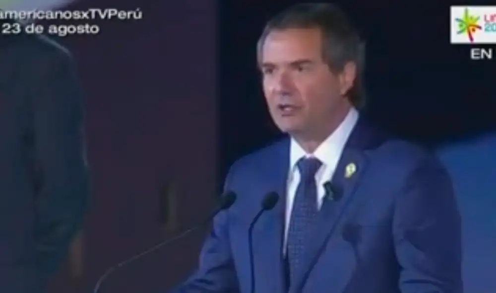 Presidente de los Panam Sports Neven Ilic da por clausurado los Juegos Panamericanos 2019 con emotivo discurso.