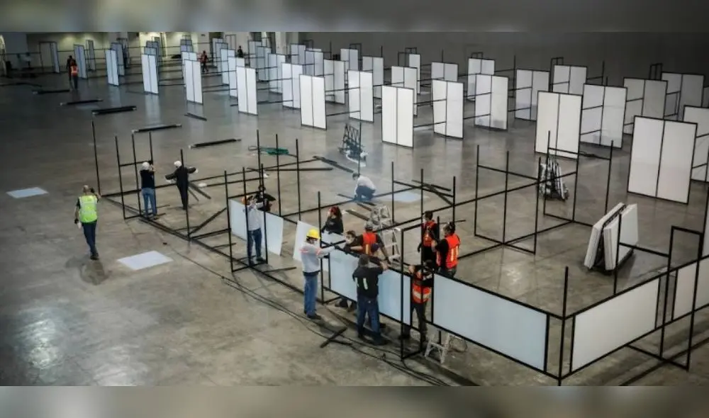 El Centro Citibanamex será la Unidad Temporal COVID-19, para atender a pacientes con la enfermedad. (Foto: Publimetro)