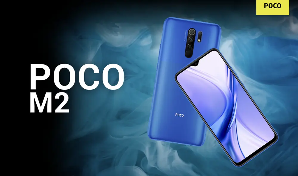 Lanzamiento oficial del nuevo Poco M2. | Foto: Poco India Lanzamiento oficial del nuevo Poco M2. | Foto: Poco India