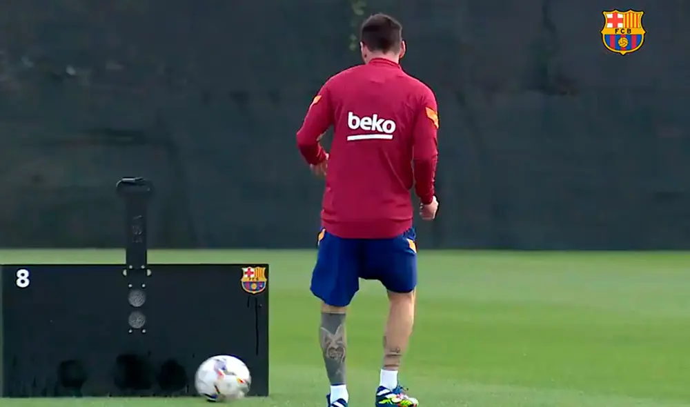 Lionel Messi se viene poniendo a punto en la Ciudad Deportiva Joan Gamper. Foto: Prensa FC Barcelona Lionel Messi se viene poniendo a punto en la Ciudad Deportiva Joan Gamper. Foto: Prensa FC Barcelona
