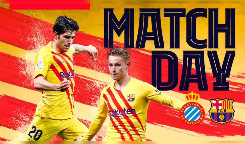 Barcelona vs Espanyol EN VIVO por la Liga Santander. Foto: Twitter.