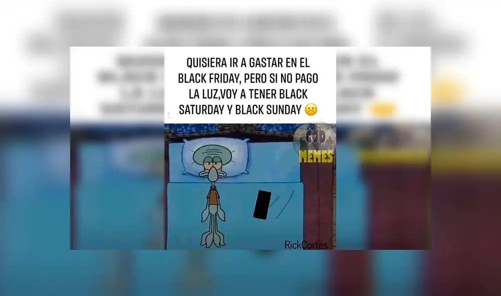 Divertidos memes invadieron Facebook tras darse inicio a la temporada de compras conocido como ‘viernes negro’.