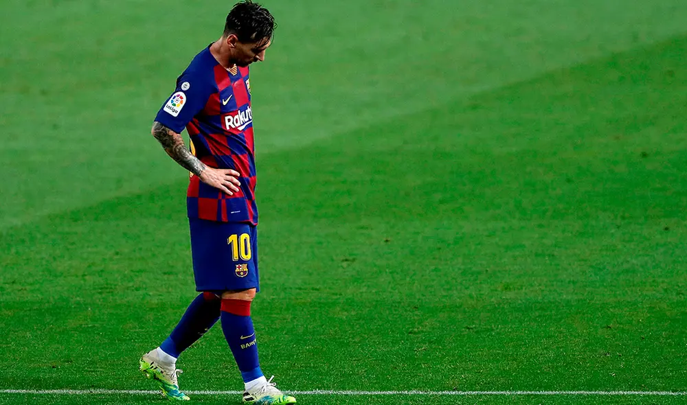 Messi vuelve a disparar contra Quique Setién tras caída con Osasuna en LaLiga. Foto: EFE