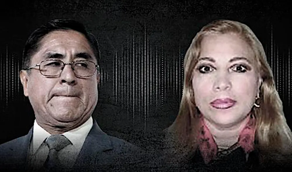 Carmela de Orbegosso con César Hinostroza Carmela de Orbegosso con César Hinostroza