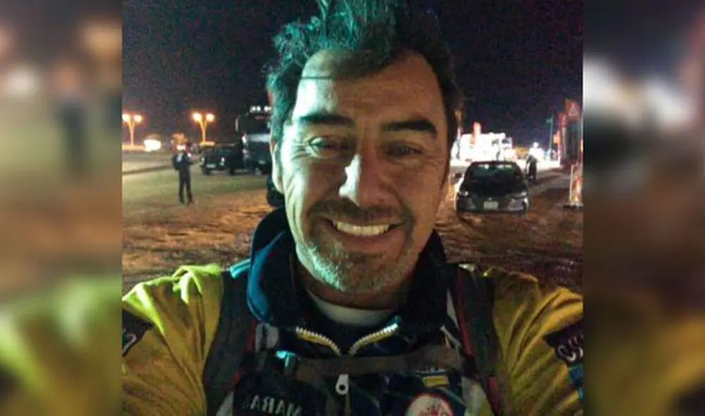 David Chávez cuenta sus planes para el Dakar 2021. Foto: Facebook.