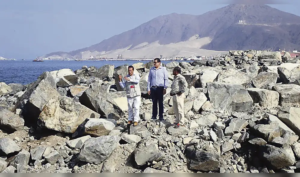 Gamarra pagó más de S/10 millones por enrocado en Malecón Grau de Chimbote