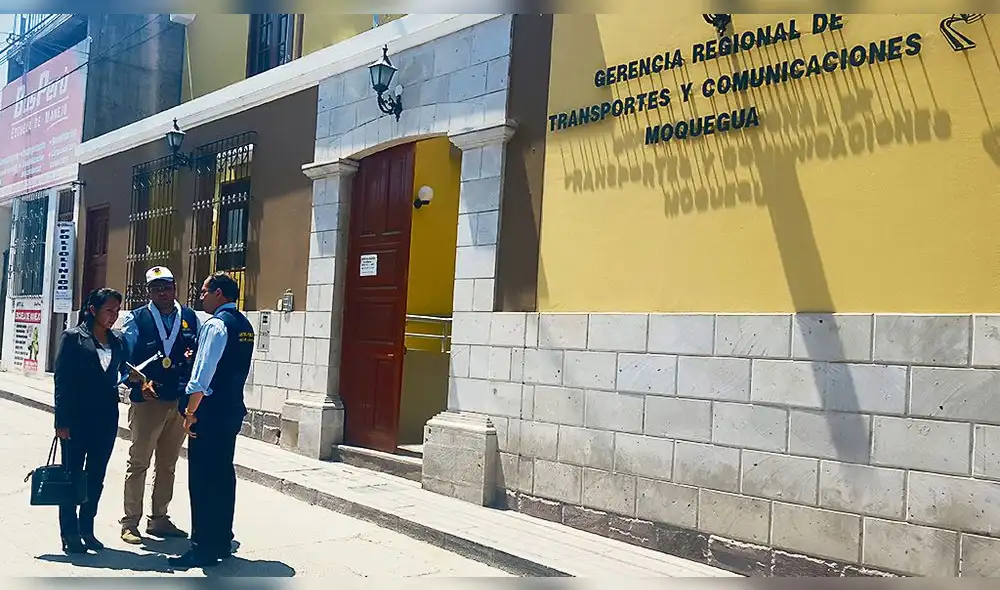 Moquegua: Mafia usaba escuela de manejo para captar a conductores