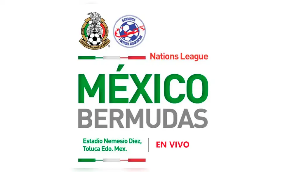México vs Bermudas EN VIVO por el Grupo B de la Liga de Naciones de la Concacaf. México vs Bermudas EN VIVO por el Grupo B de la Liga de Naciones de la Concacaf.