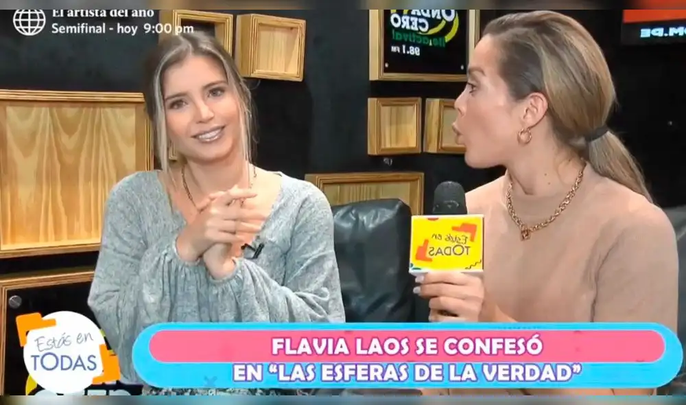 Sheyla Rojas, Flavia Laos, Patricio Parodi