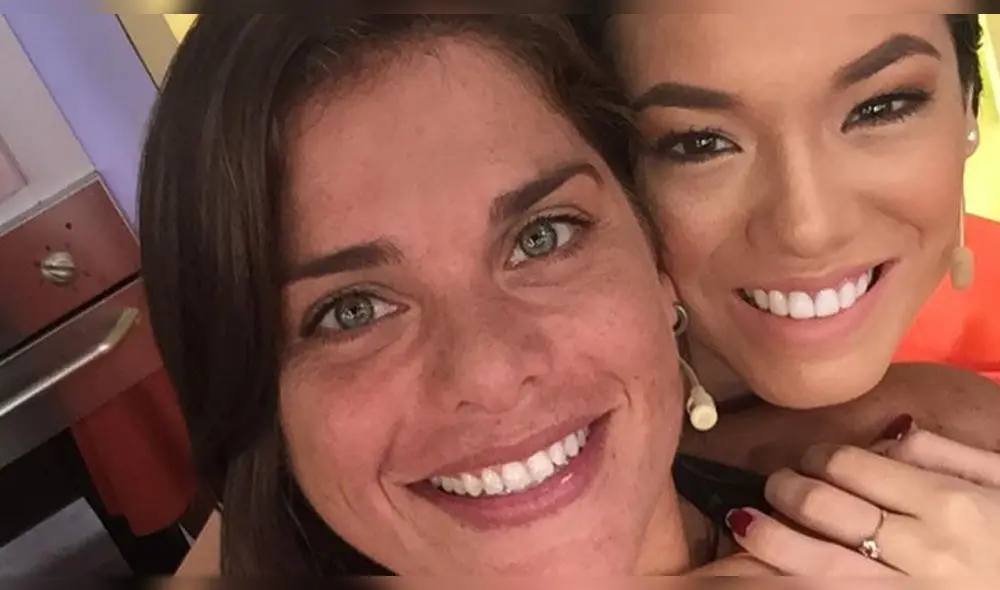 Giovanna Valcárcel y ex candidata al Miss Perú confirman amor con tierna foto