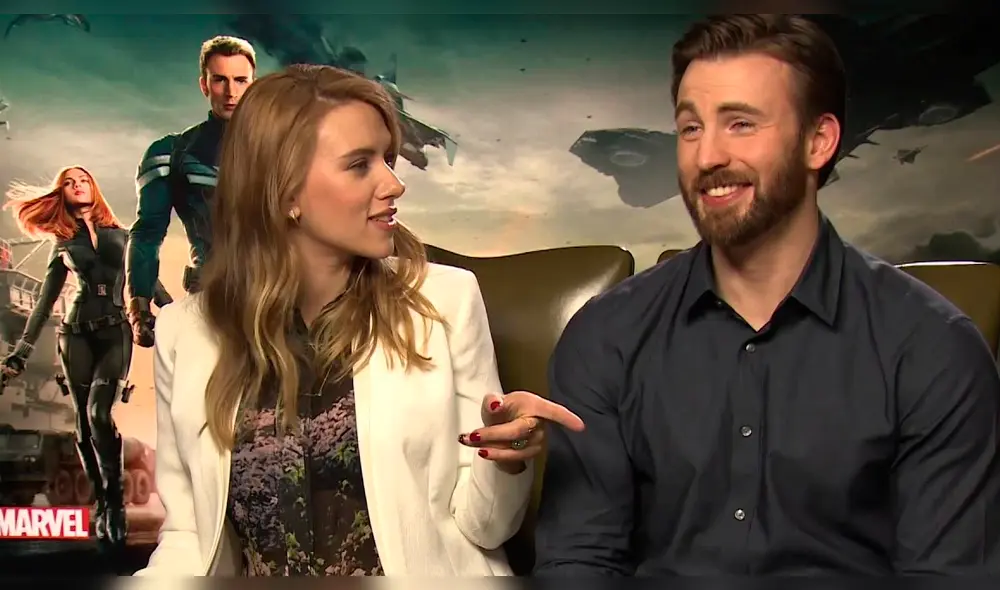 Scarlett Johansson y Capitán América hacen alarde de su relación [VIDEO]