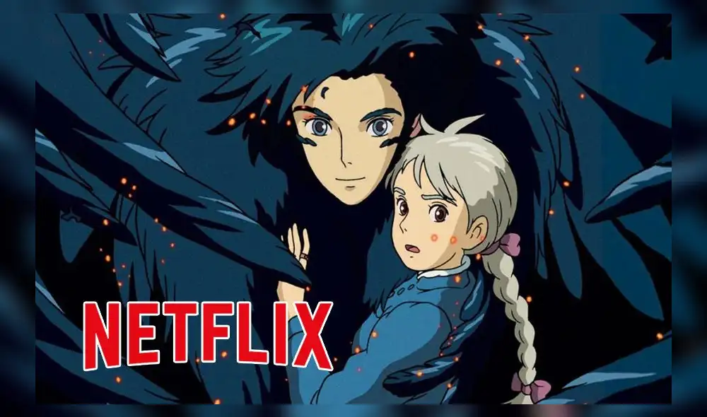 Todas las películas de Studio Ghibli que llegan a Netflix. Créditos: composición