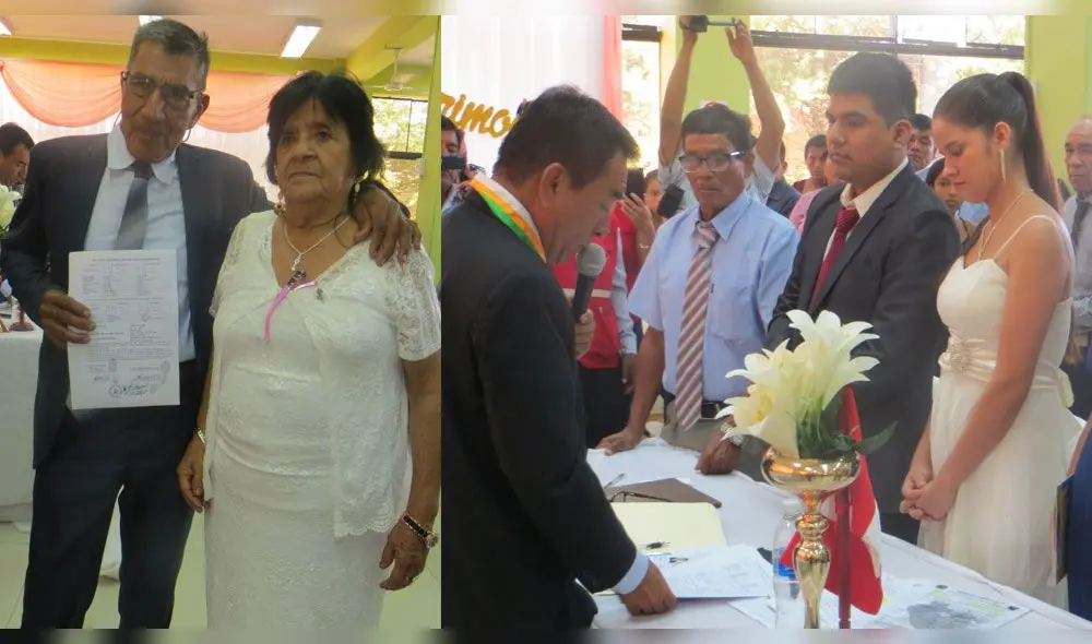 Matrimonios masivos en Morropón - Piura