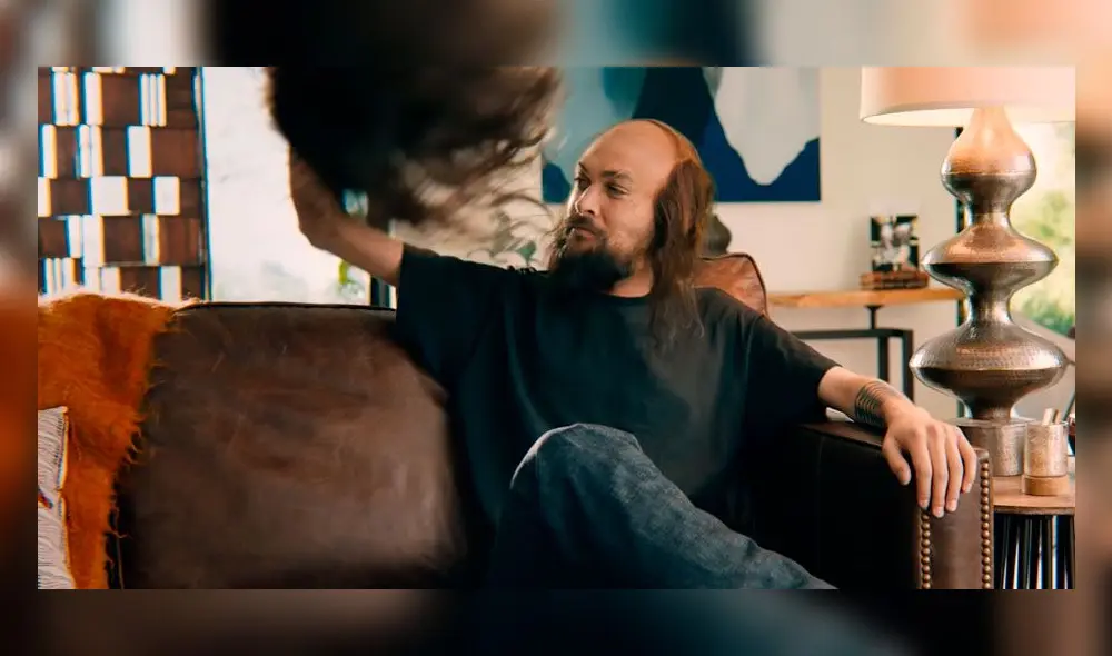 Jason Momoa se somete a extrema transformación para spot publicitario