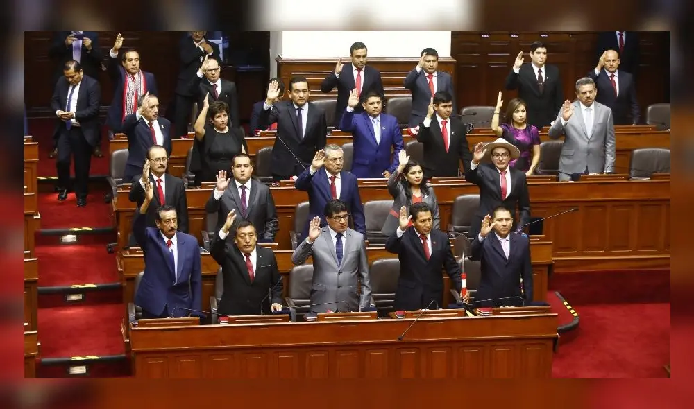 Bancada de Acción Popular, la más numerosa del Congreso 2020. Leslye Lazo es la autora del proyecto. Foto: La República. Bancada de Acción Popular, la más numerosa del Congreso 2020. Leslye Lazo es la autora del proyecto. Foto: La República.