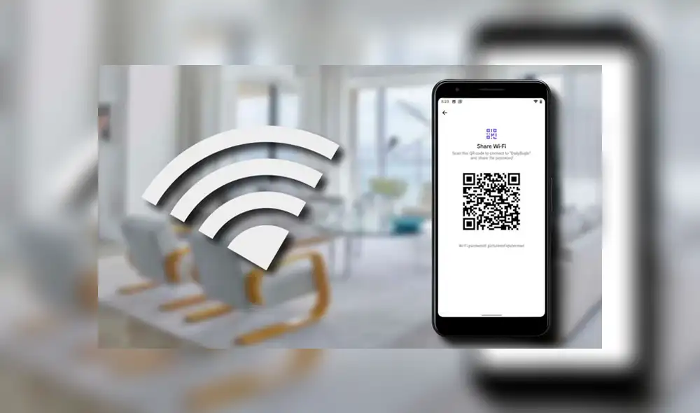 Truco para compartir una clave Wi-Fi con código QR.