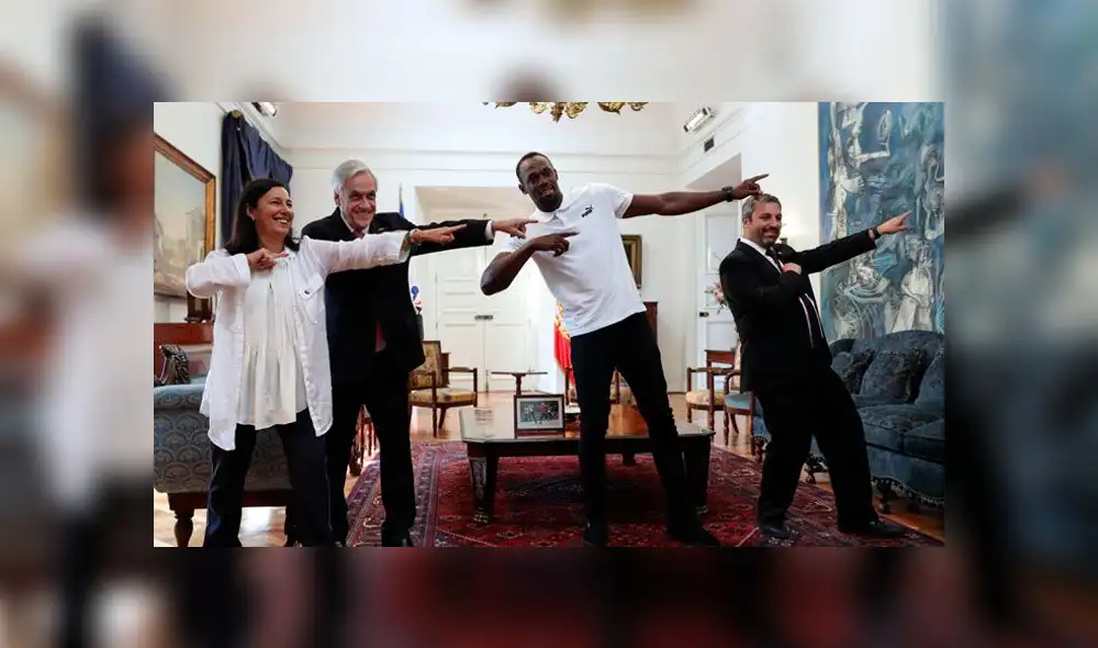 El meme que le regaló Sebastián Piñera a Usain Bolt [FOTO] 