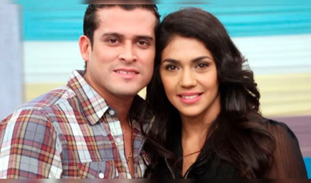 Christian Domínguez y Vania Bludau