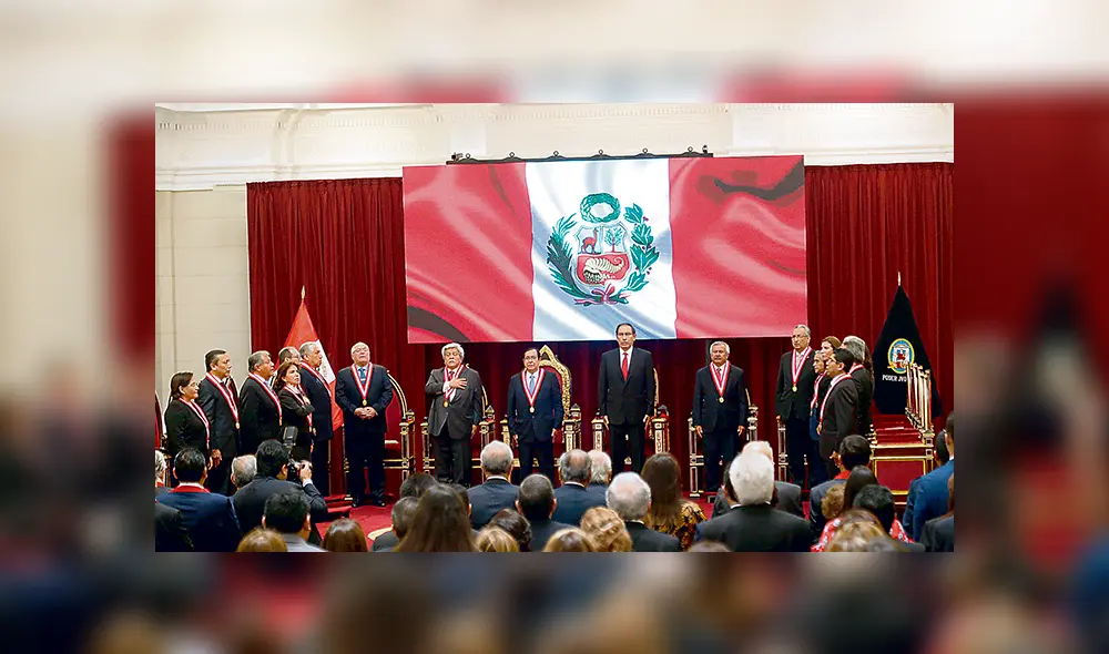 Hoy es feriado en el sistema judicial por la ceremonia de apertura del año judicial. Se espera que el presidente del PJ, José Luis Lecaros, respalde el reclamo de los jueces. Hoy es feriado en el sistema judicial por la ceremonia de apertura del año judicial. Se espera que el presidente del PJ, José Luis Lecaros, respalde el reclamo de los jueces.