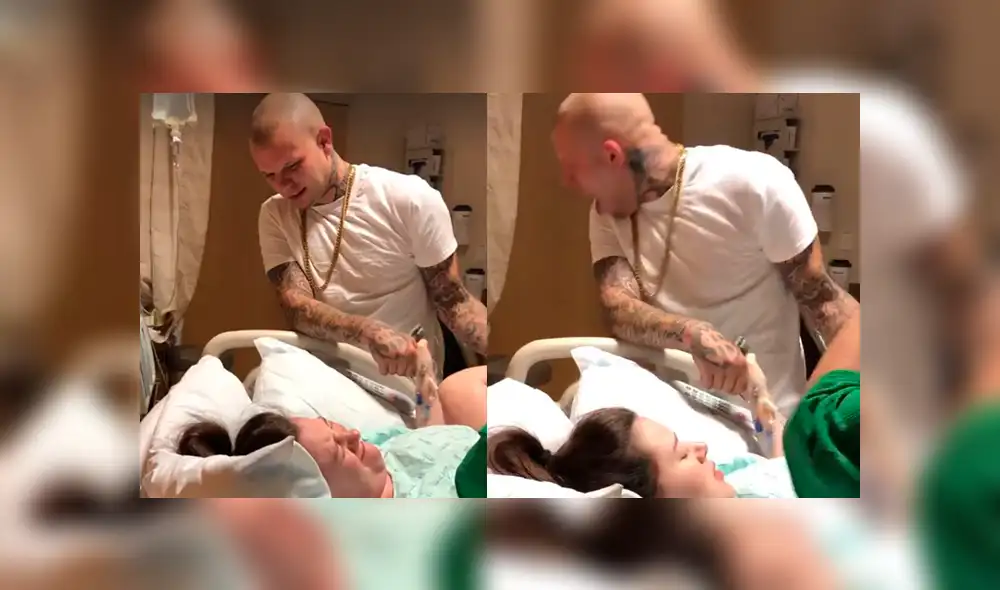 Facebook: Hombre no soportó ver en vivo el nacimiento de su bebé y reaccionó así