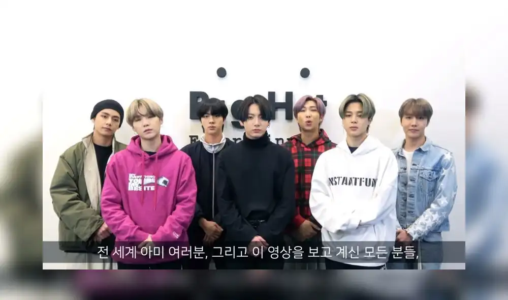 BTS dedica palabras a sus ARMY ante crisis mundial por el coronavirus. BTS dedica palabras a sus ARMY ante crisis mundial por el coronavirus.