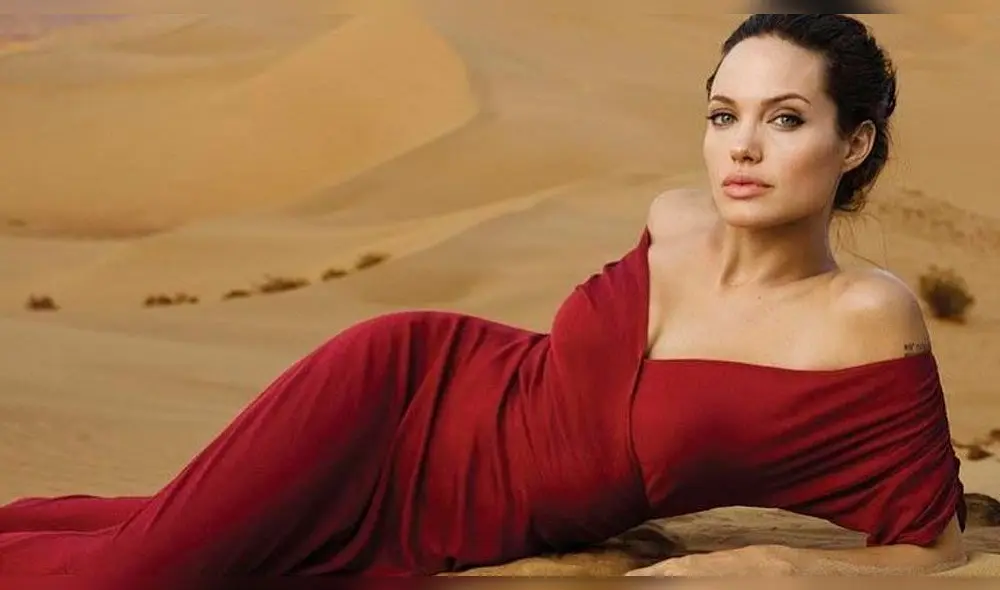 Angelina Jolie: Filtran imagen sin photoshop y maquillaje
