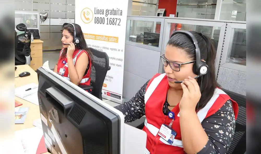 SUNAFIL lanza línea gratuita a nivel nacional para consultas laborales