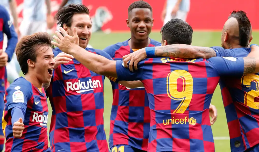 Sigue aquí EN VIVO ONLINE el partido Barcelona vs. Celta de Vigo por la jornada 32 de LaLiga. | Foto: EFE Sigue aquí EN VIVO ONLINE el partido Barcelona vs. Celta de Vigo por la jornada 32 de LaLiga. | Foto: EFE