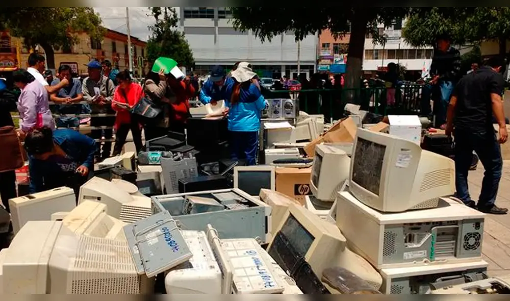 Municipalidad de Lambayeque realiza campaña de reciclaje.
