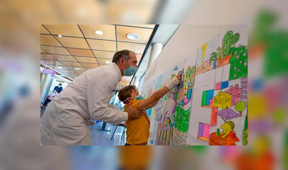 El porcentaje de niños ingresados en hospitales y UCI también subió. Foto: EFE