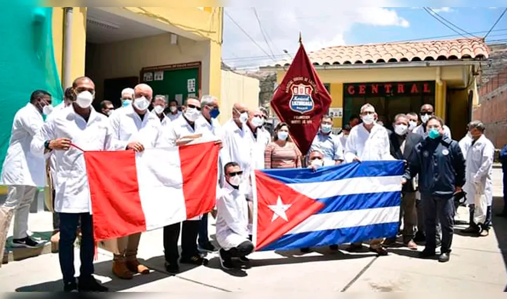 Médicos cubanos en Áncash