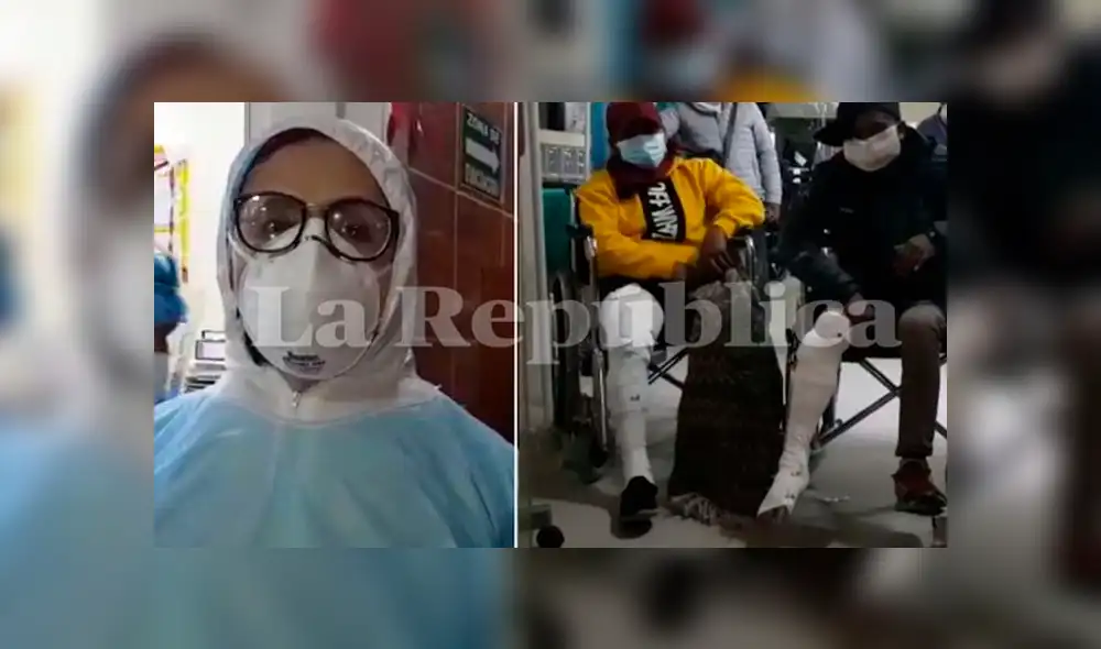 Médica que denunció represión policial acusa a agentes de la PNP por hostigamiento. Foto: La República Médica que denunció represión policial acusa a agentes de la PNP por hostigamiento. Foto: La República