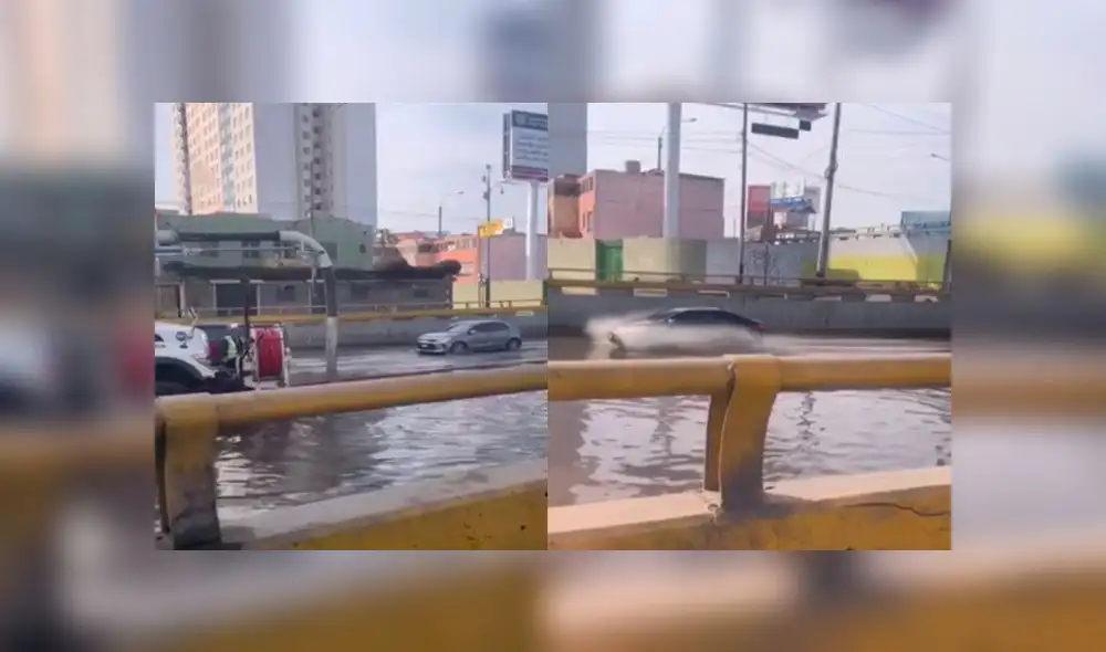 Según Sedapal, el aniego se produjo al cambiar una válvula de 8 pulgadas. (Foto: Grace Mora / La República)