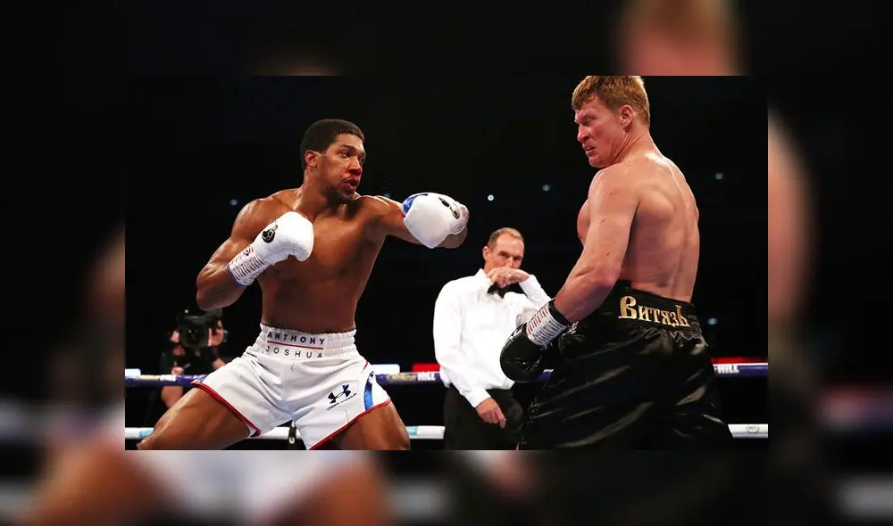 Anthony Joshua noqueó a Alexander Povetkin y retiene su título de los pesos pesados [VIDEO]