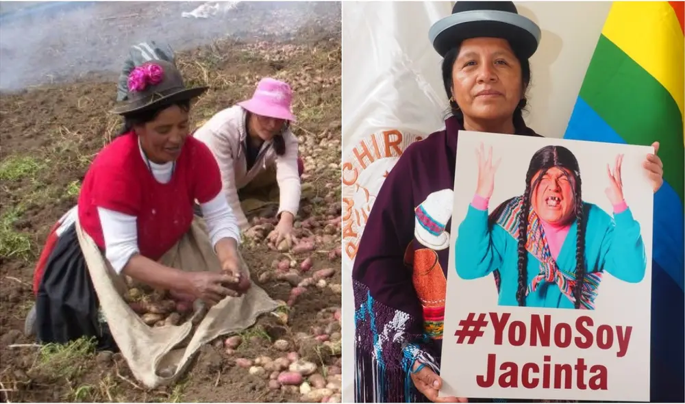 Reproducir estereotipos que denigran a las mujeres indígenas, andinas y nativas genera un impacto en el desarrollo de sus identidades, personalidad, autoestima y amor propio. Foto: composición La República/difusión y Chirapaq Reproducir estereotipos que denigran a las mujeres indígenas, andinas y nativas genera un impacto en el desarrollo de sus identidades, personalidad, autoestima y amor propio. Foto: composición La República/difusión y Chirapaq