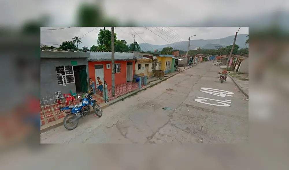 Desliza las imágenes para ver la increíble escena descubierta en Google Maps por un joven youtuber. Foto: Google Maps.