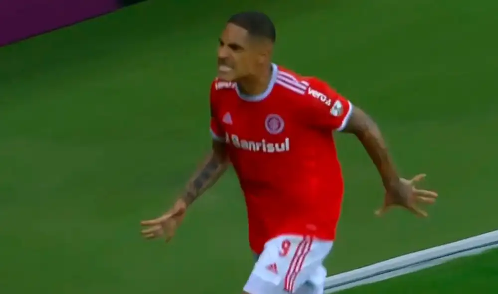Paolo Guerrero anotó un golazo al final del primer tiempo e Internacional gana 1-0 a Tolima por la Copa Libertadores 2020. | Foto: Fox Sports