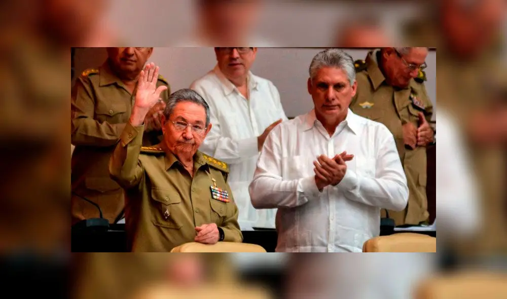 Raúl Castro junto a Miguel Díaz Canel recibirán al próximo presidente de la República. Foto: difusión